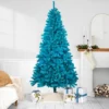 Northlight Pre-Lit Medium Pine Artificial Christmas Tree - 6' - Turquoise - Clear Lights 1 Northlight Pre-Lit Medium Pine Artificial Christmas Tree - 6' - Turquoise - Clear Lights -Northlight GUEST 4f82c246 2751 4529 8e07 edd771fbe31c