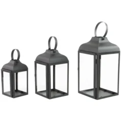 Northlight Set Of 3 Black Traditional Style Candle Lanterns 12.75" 9 Northlight Set Of 3 Black Traditional Style Candle Lanterns 12.75" -Northlight GUEST 5088bc85 15e5 46ed 9994 ce9293da6a52
