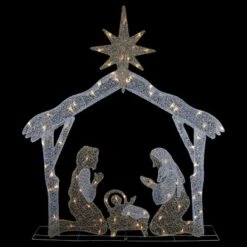 Northlight LED Lighted Holy Family Nativity Scene Outdoor Christmas Decoration - 44" - Warm White 7 Northlight LED Lighted Holy Family Nativity Scene Outdoor Christmas Decoration - 44" - Warm White -Northlight GUEST 50cc0f0e b6f2 4705 8188 5d5382637ae7