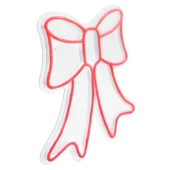 Northlight 15" Red LED Lighted Neon Style Bow Christmas Window Silhouette 7 Northlight 15" Red LED Lighted Neon Style Bow Christmas Window Silhouette -Northlight GUEST 52fb5133 49d9 4b64 abe7 931e168631aa