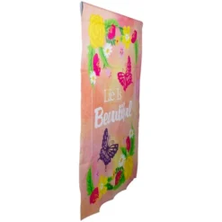 Northlight Life Is Beautiful Pink Floral Outdoor House Flag 28" X 40" 7 Northlight Life Is Beautiful Pink Floral Outdoor House Flag 28" X 40" -Northlight GUEST 5869c449 7071 4751 a922 a2c5f5a6de5f