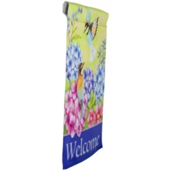 Northlight Welcome Floral Hummingbird Outdoor Garden Flag 12.5" X 18" 6 Northlight Welcome Floral Hummingbird Outdoor Garden Flag 12.5" X 18" -Northlight GUEST 5878030c e3b6 4c9f a086 3519724799e5