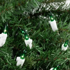 Northlight Mini Incandescent Christmas Lights - Green - 10' White Wire - 50ct -Northlight GUEST 5bb1404c 1031 4387 95b5 124dc9809393