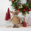 Northlight Whimsical Standing Moose With Plaid Scarf Christmas Decoration - 13" -Northlight GUEST 62d0a59e 9aa6 4764 a4e4 33f9b481b94e