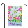 Northlight Welcome Hummingbird Floral Outdoor Garden Flag 12.5" X 18" 1 Northlight Welcome Hummingbird Floral Outdoor Garden Flag 12.5" X 18" -Northlight GUEST 62d18c5c 7b3e 4ac6 acb5 929566073650