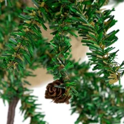 Northlight Medium Artificial Christmas Tree With Pine Cones In Burlap Base - 4' - Unlit 13 Northlight Medium Artificial Christmas Tree With Pine Cones In Burlap Base - 4' - Unlit -Northlight GUEST 6845dcca 94a1 47bc b778 2367faf30f8a