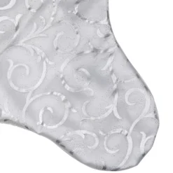 Northlight 19” White And Silver Filigree Christmas Stocking With Bows 10 Northlight 19” White And Silver Filigree Christmas Stocking With Bows -Northlight GUEST 68844acd ac8c 43b5 abc1 9cd9d20d2c9e