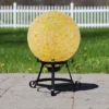 Northlight 10" Orange And Yellow Speckled Glass Outdoor Garden Gazing Ball 1 Northlight 10" Orange And Yellow Speckled Glass Outdoor Garden Gazing Ball -Northlight GUEST 69d91593 a4ce 4a9f 8f57 c6d4960a0d1e