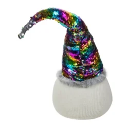 Northlight Gnome With Rainbow Flip Sequin Hat Christmas Decoration - 24" -Northlight GUEST 6d717bae 7632 4547 8d08 c4d4fdc26a5c