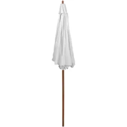 Northlight Outdoor Patio Market Umbrella With Wooden Pole - 8.5' - White 9 Northlight Outdoor Patio Market Umbrella With Wooden Pole - 8.5' - White -Northlight GUEST 6def809c 846d 4a00 9d94 99d32bce47a5