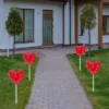 Northlight 4ct Red Heart Valentine's Day Pathway Marker Lawn Stakes, Clear Lights -Northlight GUEST 6eca89ba f018 4efc ac5a b6cf755dd115