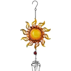 Northlight Shining Suns Outdoor Garden Windchimes - 31.5" - Set Of 3 10 Northlight Shining Suns Outdoor Garden Windchimes - 31.5" - Set Of 3 -Northlight GUEST 73096bf1 384e 44c1 855e 038293ede561