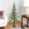 Northlight Pre-Lit Medium Alpine Artificial Christmas Tree - 4' - Clear LED Lights 2 Northlight Pre-Lit Medium Alpine Artificial Christmas Tree - 4' - Clear LED Lights -Northlight GUEST 74188d66 3bd3 4688 a826 b1e1081368eb