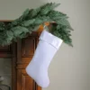 Northlight Traditional Velveteen Christmas Stocking - 19" - White 1 Northlight Traditional Velveteen Christmas Stocking - 19" - White -Northlight GUEST 75b77700 9f6a 4b39 9812 de57ca82ec4d