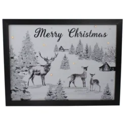 Northlight Lighted Black And White Winter Scene Merry Christmas Canvas Wall Art 11.75" X 15.75" 7 Northlight Lighted Black And White Winter Scene Merry Christmas Canvas Wall Art 11.75" X 15.75" -Northlight GUEST 76252571 51b4 4d90 ac68 3a25b7a7eaf2