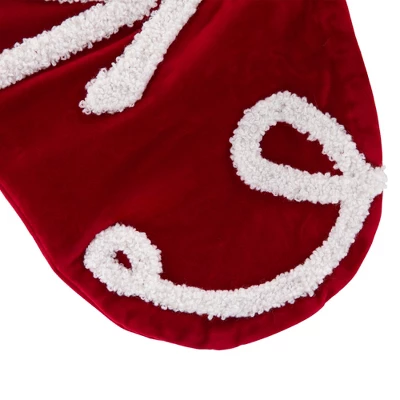 Northlight Reindeer And Snowflake Embroidered Christmas Stockings - 20" - Set Of 3 7 Northlight Reindeer And Snowflake Embroidered Christmas Stockings - 20" - Set Of 3 - Image 6