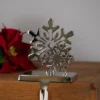 Northlight Double Snowflakes Christmas Stocking Holder - 6" -Northlight GUEST 79c4c94c 45bc 434a 8db2 fefb166c2a27