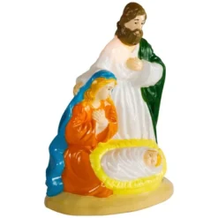 Northlight Lighted Nativity Scene Blow Mold Outdoor Christmas Decoration - 34" -Northlight GUEST 7ae8b7ca 8876 4ced 83cb b41a533e47f8