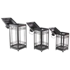 Northlight Set Of 3 Distressed Black Mission Style Candle Lanterns 19.5" 7 Northlight Set Of 3 Distressed Black Mission Style Candle Lanterns 19.5" -Northlight GUEST 7d62d9a2 5abb 4b06 b594 8b15af6e537e