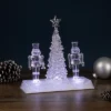 Northlight LED Lighted Icy Crystal Nutcracker And Christmas Tree Decoration - 9" - White Lights 1 Northlight LED Lighted Icy Crystal Nutcracker And Christmas Tree Decoration - 9" - White Lights -Northlight GUEST 7e7a0617 5f78 4ec3 bc28 e32e8c9ac1ce