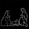 Northlight 25.5" Holy Family Nativity Scene Lighted Outdoor Christmas Decor 2 Northlight 25.5" Holy Family Nativity Scene Lighted Outdoor Christmas Decor -Northlight GUEST 7f147c63 19dc 41b3 9d15 fdf819128e3a