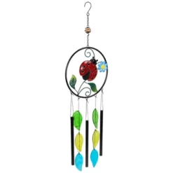 Northlight Ladybug Dreamcatcher Outdoor Garden Windchime - 27.5" -Northlight GUEST 7fe23be7 fbaa 4321 a65a 511b2596951d