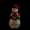Northlight 38" Lighted White And Red Tinsel Snowman With Wreath Outdoor Christmas Decoration 2 Northlight 38" Lighted White And Red Tinsel Snowman With Wreath Outdoor Christmas Decoration -Northlight GUEST 879293fc 1cd5 4a96 9fa0 0ac8b175eeae