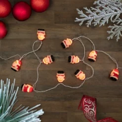 Northlight Santa Claus Christmas Light Set - Clear - 6' Green Wire - 10ct 9 Northlight Santa Claus Christmas Light Set - Clear - 6' Green Wire - 10ct -Northlight GUEST 88c6a484 5be9 4dd7 aa9e e78e2414b8aa