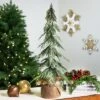 Northlight Mini Icy Pine Christmas Tree In Burlap Base - 24" - Unlit 1 Northlight Mini Icy Pine Christmas Tree In Burlap Base - 24" - Unlit -Northlight GUEST 8964677d 7e9a 4194 a45a 912cba0a79db
