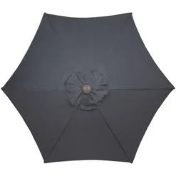 Northlight 7.5ft Outdoor Patio Market Umbrella With Hand Crank, Gray 8 Northlight 7.5ft Outdoor Patio Market Umbrella With Hand Crank, Gray -Northlight GUEST 89c0e200 f542 4d9d 93e1 6e0feb2baad7