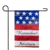 Northlight We Remember! Patriotic Americana Outdoor Garden Flag 12.5" X 18" 2 Northlight We Remember! Patriotic Americana Outdoor Garden Flag 12.5" X 18" -Northlight GUEST 8e3d7103 9334 4001 84b9 b1684ac49a31
