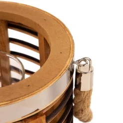 Northlight Rattan Glass Candle Lantern With Jute Handle - 7.5" 22 Northlight Rattan Glass Candle Lantern With Jute Handle - 7.5" -Northlight GUEST 8e456939 d506 419e 8acc c66d6e5ef76b