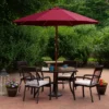 Northlight 8.5ft Outdoor Patio Market Umbrella With Wooden Pole, Burgundy 1 Northlight 8.5ft Outdoor Patio Market Umbrella With Wooden Pole, Burgundy -Northlight GUEST 8e7ddcaf c9f1 4600 8afa f101c3d88846