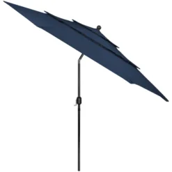 Northlight 9.75ft Outdoor Patio Market Umbrella With Hand Crank And Tilt, Navy Blue 11 Northlight 9.75ft Outdoor Patio Market Umbrella With Hand Crank And Tilt, Navy Blue -Northlight GUEST 90b2ff3d be34 4c3f 90e6 6139148a8c80
