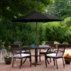 Northlight 7.5ft Outdoor Patio Market Umbrella With Hand Crank, Black 1 Northlight 7.5ft Outdoor Patio Market Umbrella With Hand Crank, Black -Northlight GUEST 91afe5de 64e2 414a a8e0 6c460f93cc87