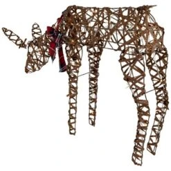 Northlight 35" LED Lighted Feeding Rattan Reindeer Outdoor Christmas Decoration 11 Northlight 35" LED Lighted Feeding Rattan Reindeer Outdoor Christmas Decoration -Northlight GUEST 925bbcf7 cf4a 4f69 a4d4 86aa0731b9db