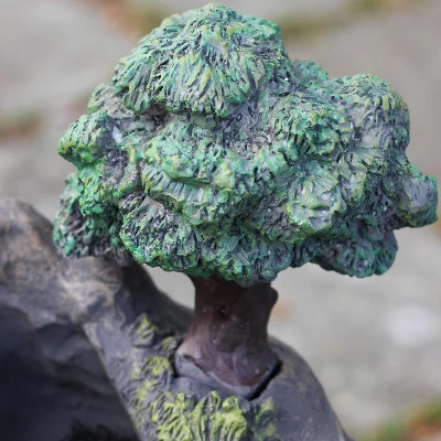 Northlight 24.5" Solar LED Lighted Mushrooms By Waterfall Outdoor Patio Garden Water Fountain 3 Northlight 24.5" Solar LED Lighted Mushrooms By Waterfall Outdoor Patio Garden Water Fountain