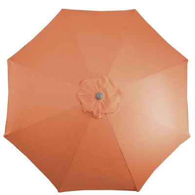 Northlight 9ft Outdoor Orange Patio Umbrella With Hand Crank And Tilt 5 Northlight 9ft Outdoor Orange Patio Umbrella With Hand Crank And Tilt - Image 3