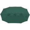 Northlight 15' Outdoor Patio Market Umbrella With Hand Crank, Green 1 Northlight 15' Outdoor Patio Market Umbrella With Hand Crank, Green -Northlight GUEST 944aca4a e104 46b8 b508 c2988f00fe30