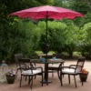 Northlight 8.85ft Outdoor Patio Lotus Umbrella With Hand Crank, Pink 1 Northlight 8.85ft Outdoor Patio Lotus Umbrella With Hand Crank, Pink -Northlight GUEST 94a52b3e 87be 4df4 90e1 18a4797beed5