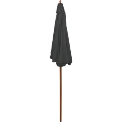 Northlight 8.5ft Outdoor Patio Market Umbrella With Wooden Pole, Gray 5 Northlight 8.5ft Outdoor Patio Market Umbrella With Wooden Pole, Gray -Northlight GUEST 95e7b822 1abb 4f2f 8c9a 4a15f5ca5193