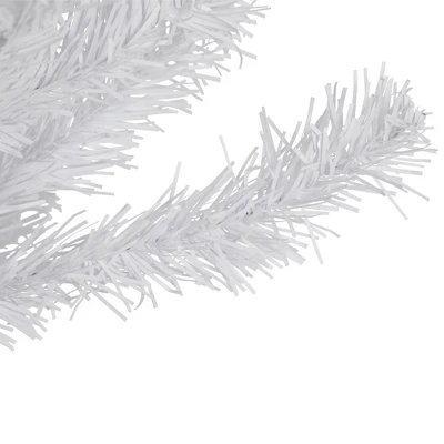 Northlight Medium Mini White Balsam Pine Artificial Christmas Tree With Burlap Base - 24" - Unlit 6 Northlight Medium Mini White Balsam Pine Artificial Christmas Tree With Burlap Base - 24" - Unlit - Image 4