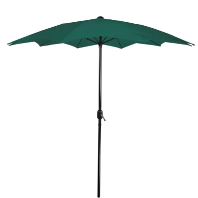 Northlight 8.5ft Outdoor Patio Lotus Umbrella With Hand Crank, Green 8 Northlight 8.5ft Outdoor Patio Lotus Umbrella With Hand Crank, Green - Image 6