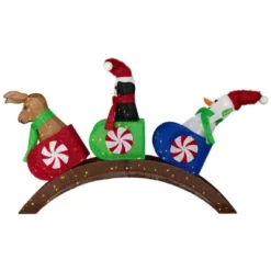 Northlight Lighted Winter Friends Christmas Coaster Outdoor Decoration - 4.5' - LED Warm White -Northlight GUEST 97fa5393 f2a3 4023 9479 5a062a3e0799