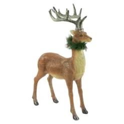 Northlight Standing Glittered Reindeer With Pine Neck Wreath Christmas Decoration - 15.5" 8 Northlight Standing Glittered Reindeer With Pine Neck Wreath Christmas Decoration - 15.5" -Northlight GUEST 98c18cdd 5125 4e00 ab59 3b70b429d2ef
