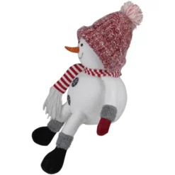 Northlight Sitting Winter Snowman Christmas Decoration - 16" - Red And White 8 Northlight Sitting Winter Snowman Christmas Decoration - 16" - Red And White -Northlight GUEST 9a44e166 50f0 463f 9d31 98f01a9b33ca
