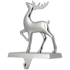 Northlight Reindeer Christmas Stocking Holder - 6" - Silver -Northlight GUEST 9f3fc484 9927 46a6 bd0f e2f414f87b96