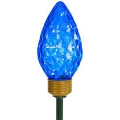 Northlight LED Lighted C9 Style Christmas Pathway Lawn Stakes - 8 Ft - Multi - 5-Count -Northlight GUEST a07c3cd9 5f15 496e b5c7 ea0c346cc4a1