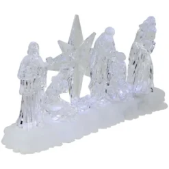Northlight LED Lighted Nativity Scene Acrylic Christmas Decoration - 12.25" 9 Northlight LED Lighted Nativity Scene Acrylic Christmas Decoration - 12.25" -Northlight GUEST a0e4a059 ca60 4c76 9ed2 a696af156ec7