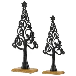 Northlight Starry Trees Metal Christmas Decorations - 18.5" - Black - Set Of 2 9 Northlight Starry Trees Metal Christmas Decorations - 18.5" - Black - Set Of 2 -Northlight GUEST a23dd932 922d 484f 83b8 187e7a724a62